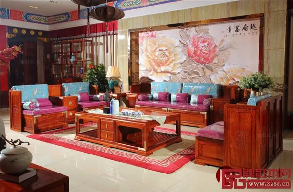 越府紅木 東陽(yáng)緬甸花梨家具