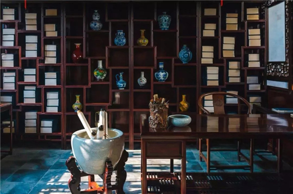 華行紅木精品推薦：巴花系列書(shū)房家具