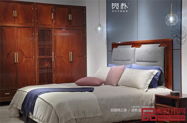 覺(jué)樸新中式臥室空間