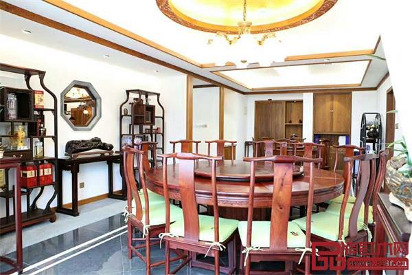 朝皇居紅木私人定制餐廳空間 朝皇居紅木私人定制餐廳空間