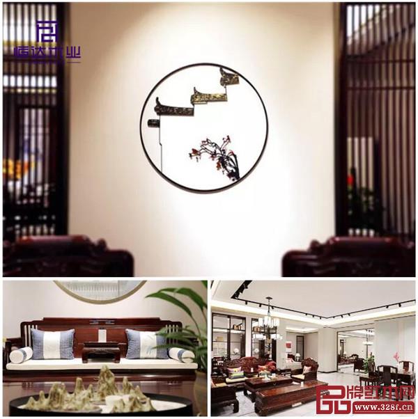 恒達木業(yè)水墨山水展廳