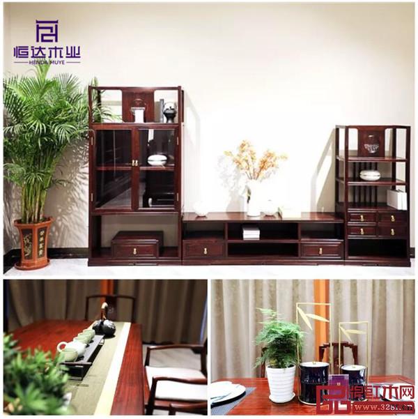 恒達木業(yè)水墨山水展廳