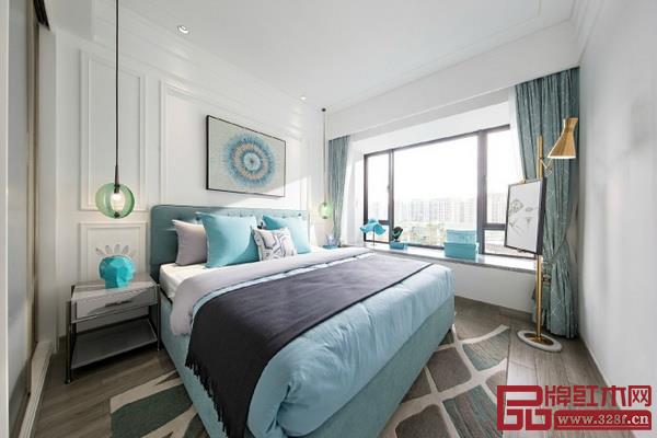 寧靜優(yōu)雅的蒂芙尼藍(lán)與臥室結(jié)合,大方時尚,簡潔而又不失格調(diào) 寧靜優(yōu)雅的蒂芙尼藍(lán)與臥室結(jié)合,大方時尚,簡潔而又不失格調(diào)
