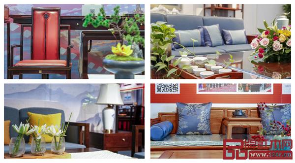 軟裝設計讓外表質感冰冷生硬的紅木家具充溢視覺張力,具有人情味 軟裝設計讓外表質感冰冷生硬的紅木家具充溢視覺張力,具有人情味