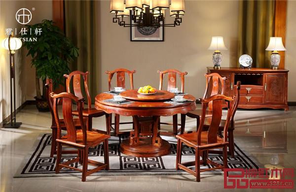 雅仕軒紅木——香頌圓臺(tái) 雅仕軒紅木——香頌圓臺(tái)