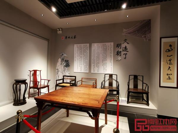 魯班木藝展覽館里的家具氣韻融通，不見斧鑿痕跡，可謂美輪美奐