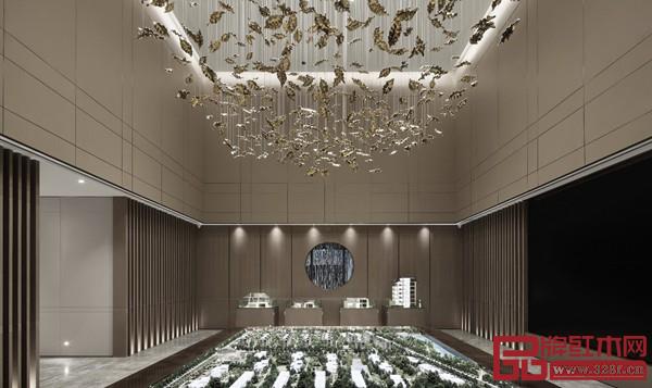 燈具如同飛舞的樹葉、花瓣 燈具如同飛舞的樹葉、花瓣