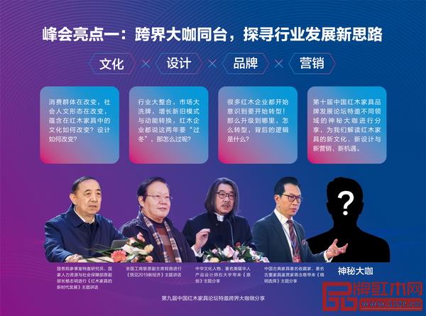 第十屆紅木品牌峰會(huì)將邀請(qǐng)不同領(lǐng)域的行業(yè)大咖同臺(tái)分享,探尋行業(yè)發(fā)展的新思路與解決方案 第十屆紅木品牌峰會(huì)將邀請(qǐng)不同領(lǐng)域的行業(yè)大咖同臺(tái)分享,探尋行業(yè)發(fā)展的新思路與解決方案