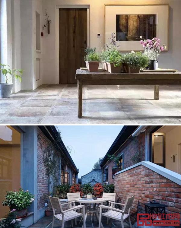 院落、窗臺、墻頭,皆能尋覓花木草葉的蹤影 院落、窗臺、墻頭,皆能尋覓花木草葉的蹤影