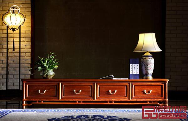 雅仕軒紅木——緬甸花梨電視柜 雅仕軒紅木——緬甸花梨電視柜