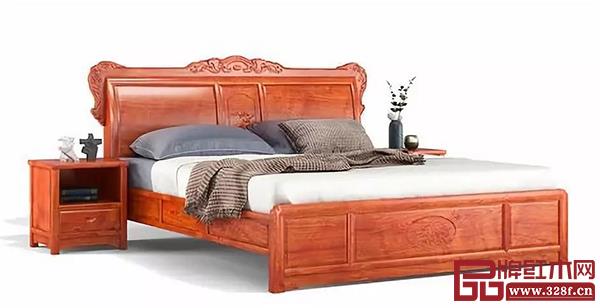 中信紅木：和韻大床