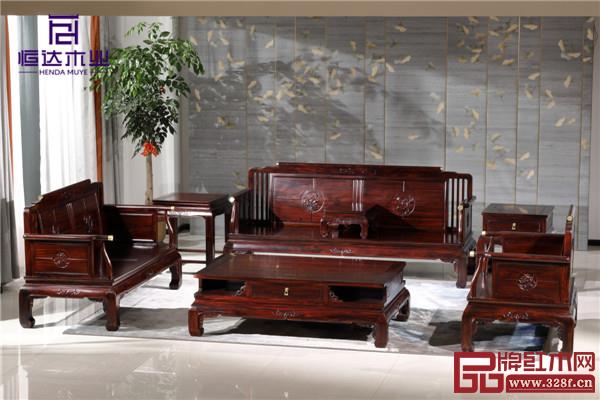 恒達木業(yè)——闊葉黃檀品韻沙發(fā) 恒達木業(yè)——闊葉黃檀品韻沙發(fā)