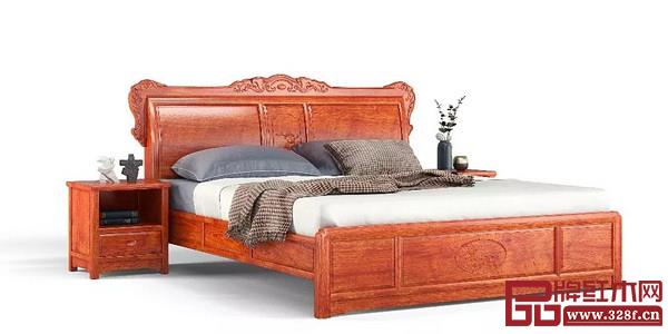 中信紅木《和韻大床》