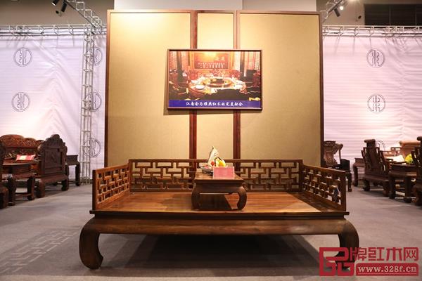 雅典紅木參展作品——羅漢床