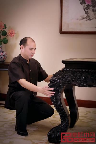 萬盛宇紅木董事長蔣楨全 萬盛宇紅木董事長蔣楨全