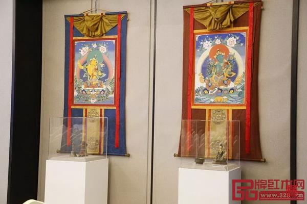 壇城沙畫藝術和“無形妙有”覺囊·唐卡藝術展，讓民眾在身邊感受廟堂之中的藏傳佛教文化和宗教藝術的博大精深