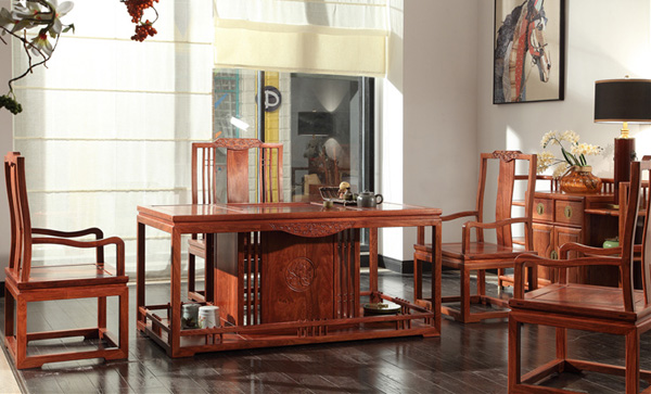 刺猬紫檀茶臺價格的上漲因素分析