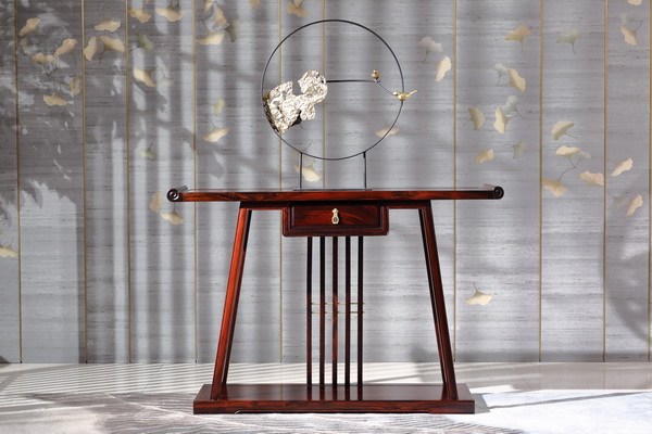 恒達(dá)木業(yè)闊葉黃檀《詩(shī)韻玄關(guān)柜》 恒達(dá)木業(yè)闊葉黃檀《詩(shī)韻玄關(guān)柜》