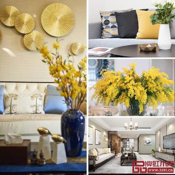 黃色的高飽和度可以為家居帶來溫潤清新的質(zhì)感 黃色的高飽和度可以為家居帶來溫潤清新的質(zhì)感
