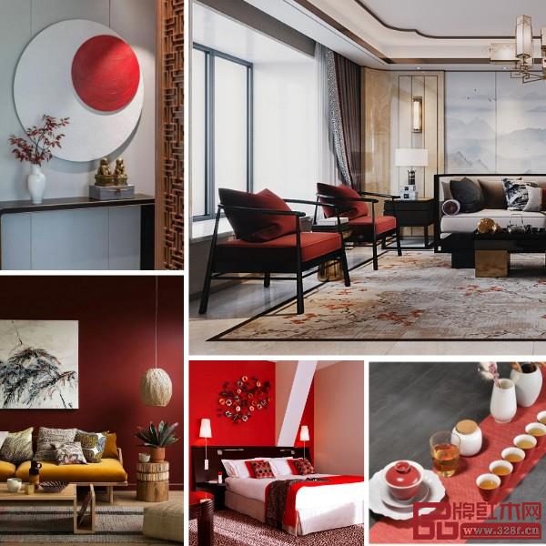在不動聲色之中,紅色突顯了時尚的張力,讓整個空間看起來并不乏味 在不動聲色之中,紅色突顯了時尚的張力,讓整個空間看起來并不乏味