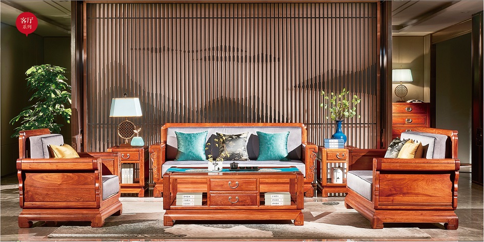 緬甸花梨客廳10件套如何購買？雅宋紅木為你分享攻略