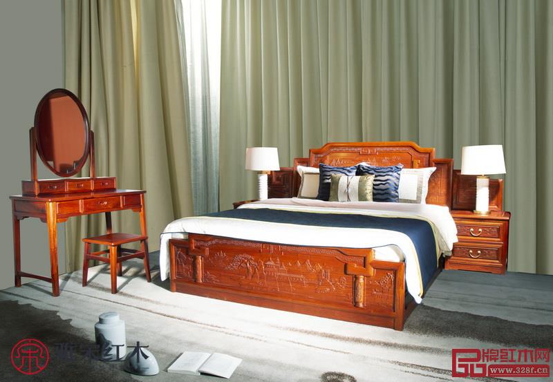 緬甸花梨木床功效