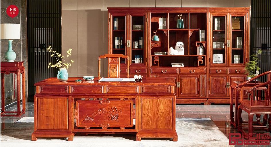 選購(gòu)緬甸花梨大書(shū)桌 選購(gòu)緬甸花梨大書(shū)桌