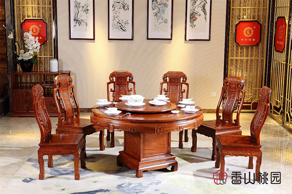 香山桃園《國色天香圓臺》