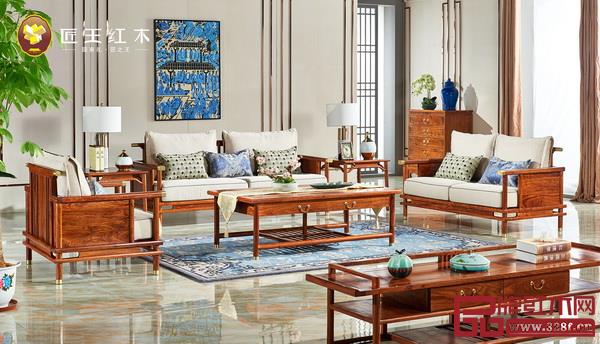 中山市匠王紅木家具有限公司《傳承沙發(fā)》6件套 中山市匠王紅木家具有限公司《傳承沙發(fā)》6件套
