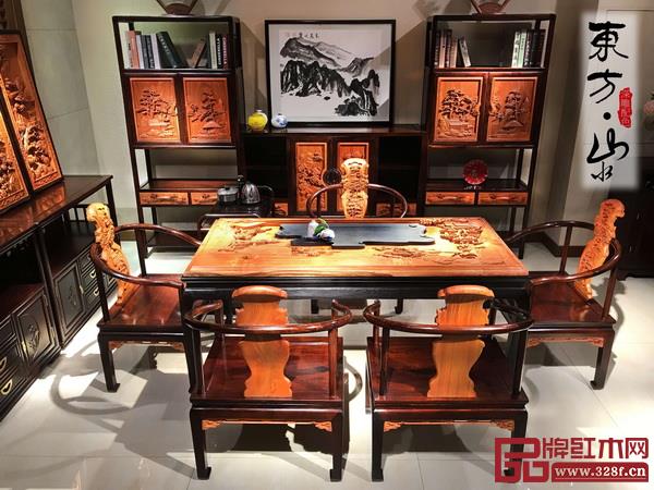 中山市良辰軒紅木古典家具廠《東方?山水》 中山市良辰軒紅木古典家具廠《東方?山水》