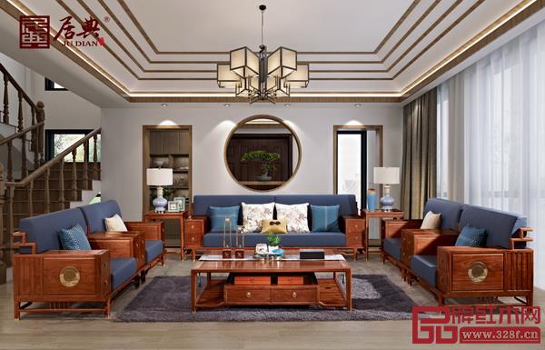 江門(mén)市居典紅木家具有限公司《悅幾千禧沙發(fā)》 江門(mén)市居典紅木家具有限公司《悅幾千禧沙發(fā)》