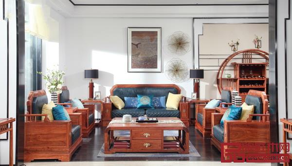 居典紅木尚結沙發(fā)(皮質) 居典紅木尚結沙發(fā)(皮質)