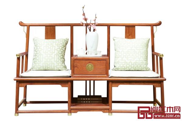 居典紅木刺猬紫檀“圓融”休閑椅 居典紅木刺猬紫檀“圓融”休閑椅