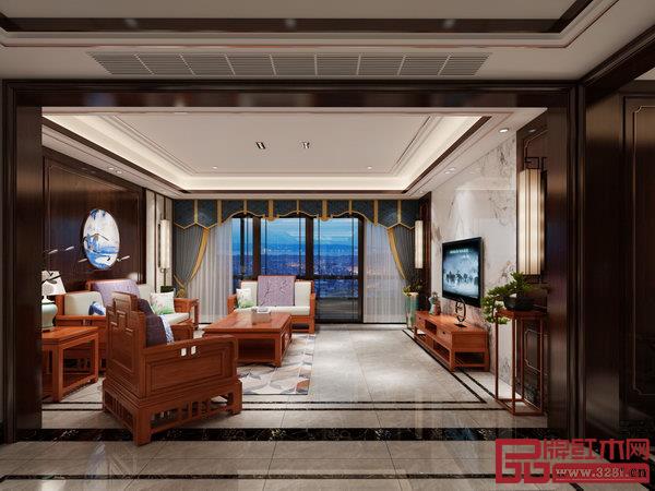 雙洋紅木全屋家裝效果圖