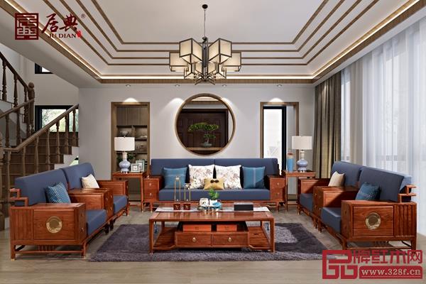 居典紅木《悅幾千禧沙發(fā)》 居典紅木《悅幾千禧沙發(fā)》