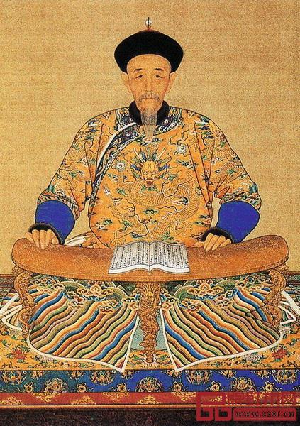 《康熙皇帝讀書像》 《康熙皇帝讀書像》