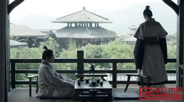 《瑯琊榜》中使用的憑幾 《瑯琊榜》中使用的憑幾