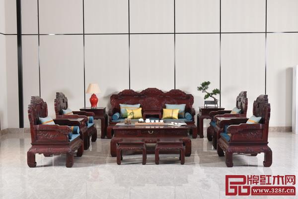 金品世家紅木家具精品——大紅酸枝江山如意沙發(fā) 金品世家紅木家具精品——大紅酸枝江山如意沙發(fā)