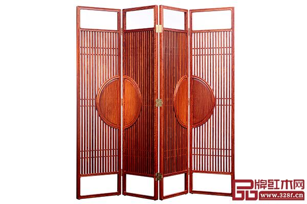 國(guó)壽紅木《明軒屏風(fēng)》 國(guó)壽紅木《明軒屏風(fēng)》