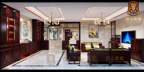 中山致上家居—輕奢紅木定制客廳系列 中山致上家居—輕奢紅木定制客廳系列