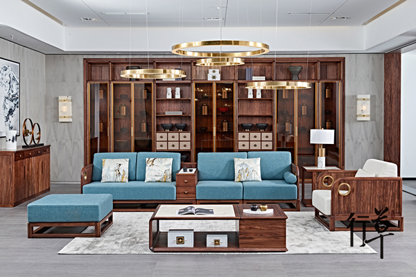 深圳漢堂行草—胡桃系列《致尚沙發(fā)》 深圳漢堂行草—胡桃系列《致尚沙發(fā)》