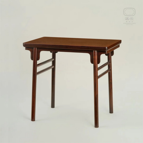 圓足夾頭榫酒桌 圓足夾頭榫酒桌