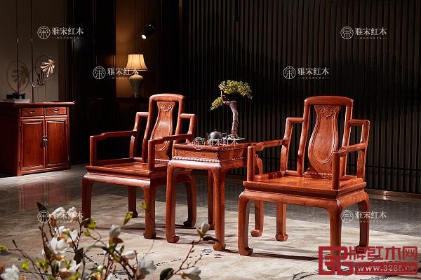 雅宋紅木：悠然休閑椅