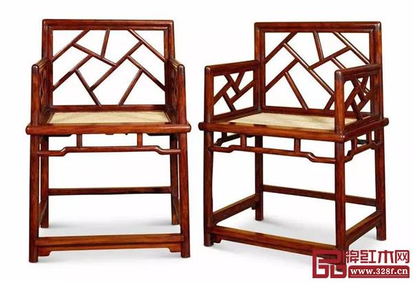 冰綻紋圍子玫瑰椅 冰綻紋圍子玫瑰椅