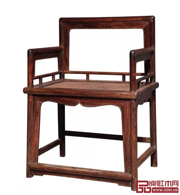 清 黃花梨玫瑰椅 清 黃花梨玫瑰椅