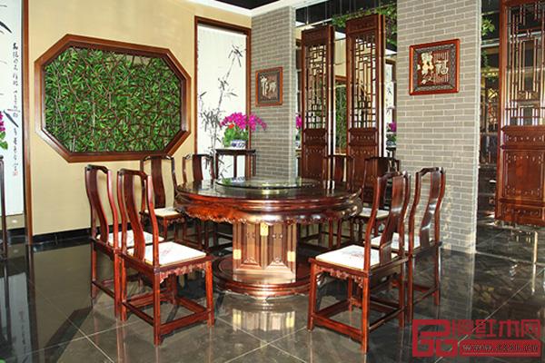 軒禾殿紅木:酸枝木餐桌 軒禾殿紅木:酸枝木餐桌