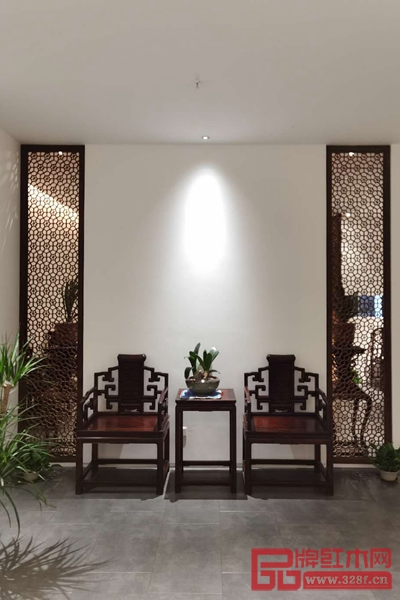 醉木苑紅木《卷書扶手椅》