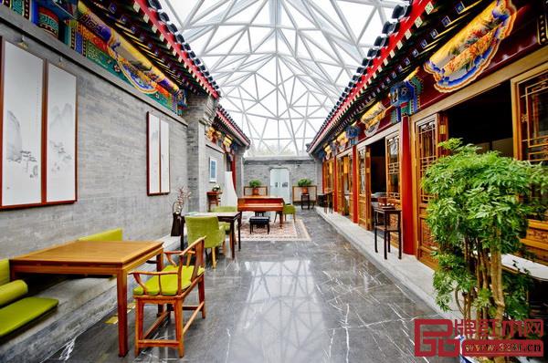 北京古城四合院