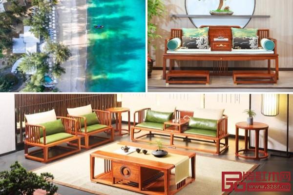 與植物一起生活,營造夏日的清涼氛圍(右上-印巷森刻《喜上梅梢系列》、下-國壽紅木 ?世外桃源《軒逸沙發(fā)》) 與植物一起生活,營造夏日的清涼氛圍(右上-印巷森刻《喜上梅梢系列》、下-國壽紅木 ?世外桃源《軒逸沙發(fā)》)