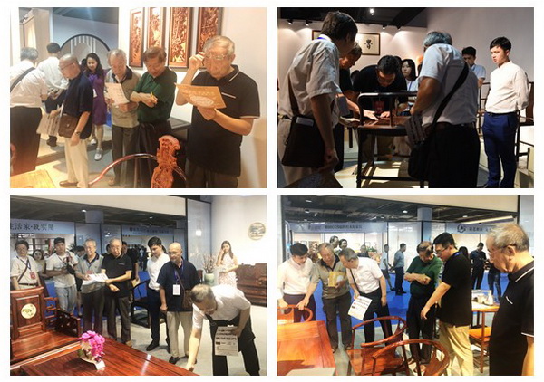 行業(yè)專家現場評選紅木精品 行業(yè)專家現場評選紅木精品